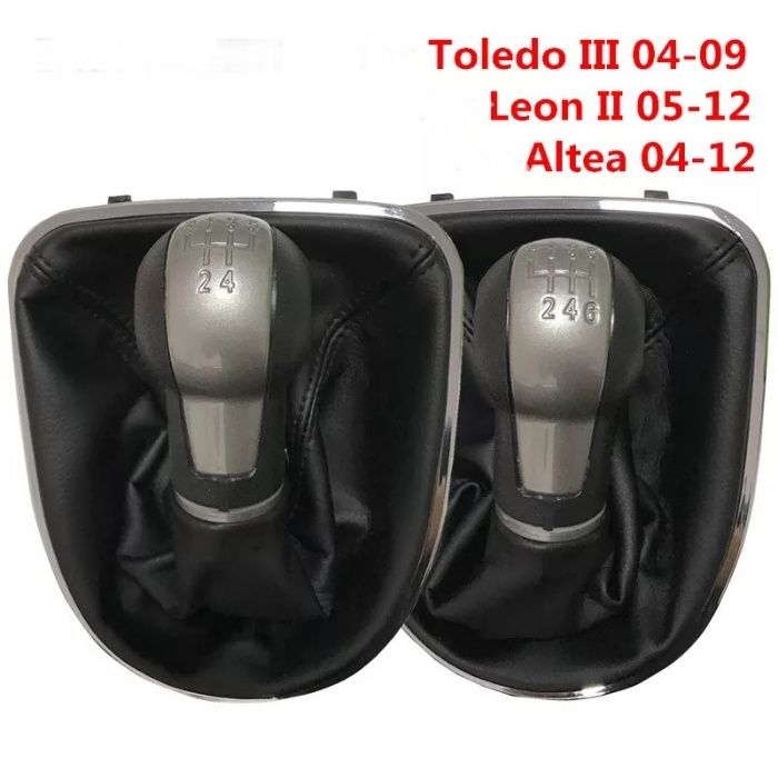 Moca Manete de velocidades SEAT LEON Toledo ALTEA punho fole mudancas