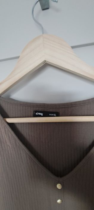 Sukienka prążkowana XL