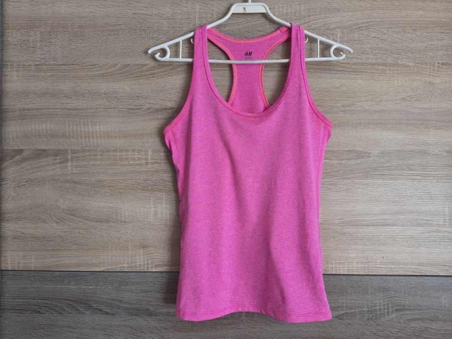 Sportowy top bokserka fitness S
