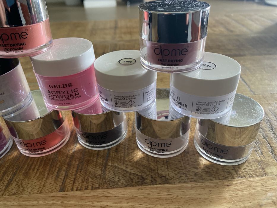Pyłki do manicure tytanowego