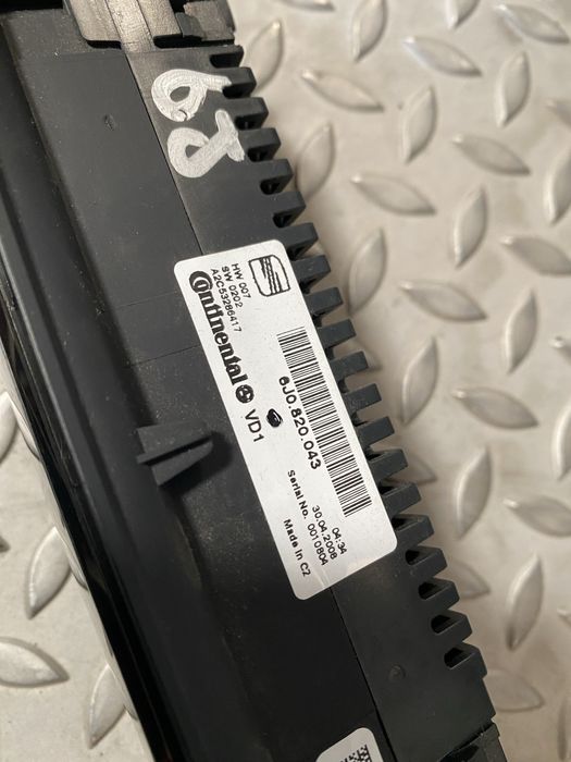 Comando sofagem chauffage / climatronic seat ibiza IV 6J 6J0 820 043