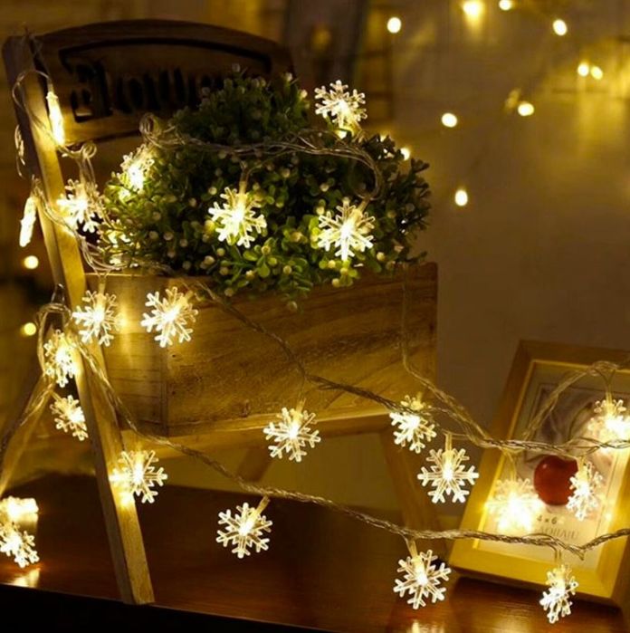 Гирлянды новогодние на батарейках