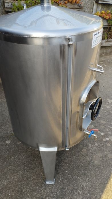 Cuba de inox 250 litros para vinho