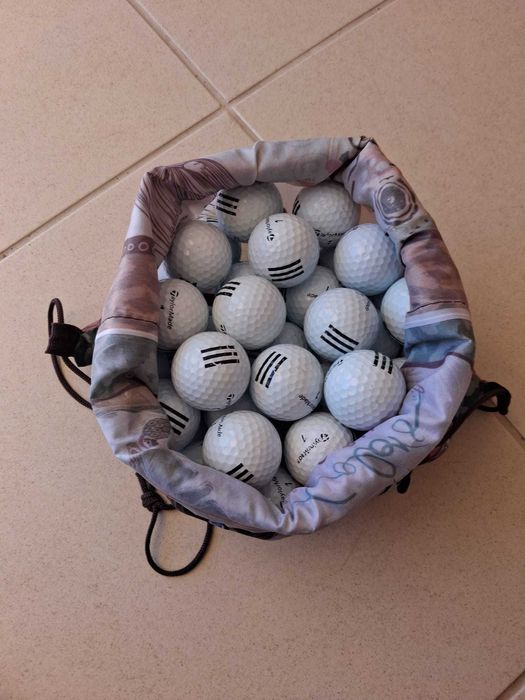 52 Bolas de Golfe TaylorMade | Usadas + Saco Oferta