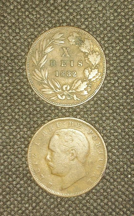Moeda 10 reis 1882
