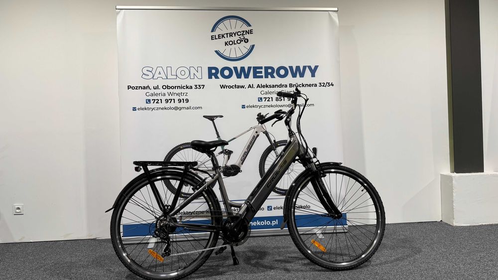 Rower elektryczny CRUSSIS e-Country 1.13 - 19" (612 Wh)