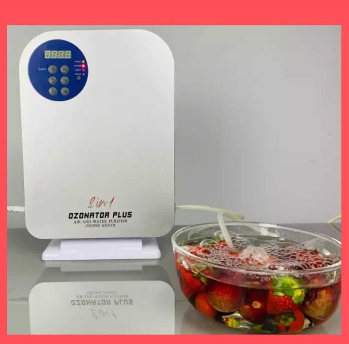 Озонатор 700мл/г озона в реактор керамический 3в1 ионизатор продуктов