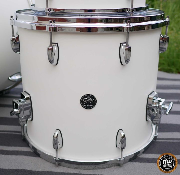 ‼️ Perkusja Gretsch Renown Maple 22", 10”, 12", 16" Satin White ‼️