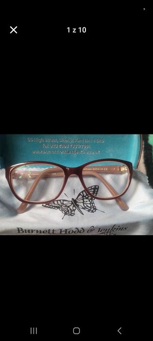 Burnett Hodd and Jenkins okulary, oprawki