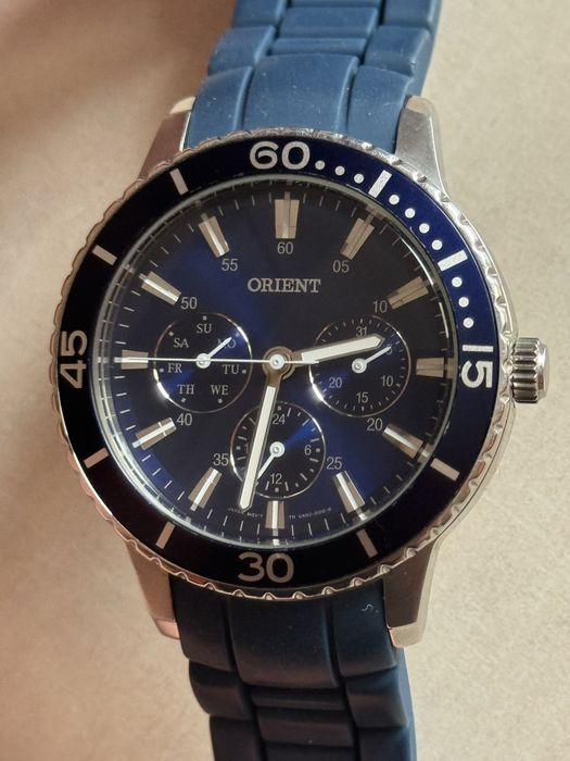 Zegarek Orient Chronograph Diver, duży 40/47mm, jak nowy,  pudelko