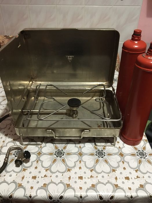 Туристическая газовая плитка СССР