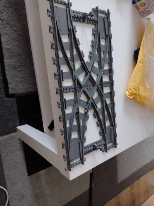 Lego City 7996 zwrotnice, podwójne skrzyżowanie Siedlce • OLX.pl