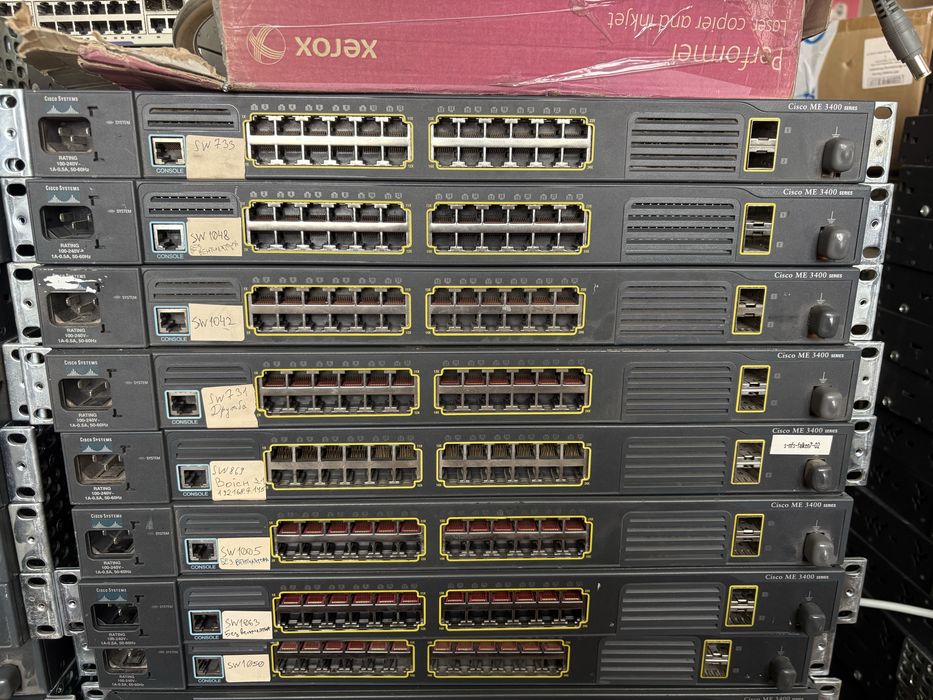 Керовані комутатори Cisco ME 3400 Series (ME-3400-24TS-A)