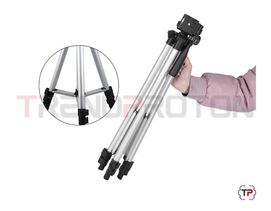 Tripé para Nível Laser, camera, telemóvel etc