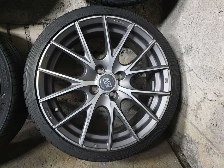 Felgi aluminiowe MSW R17 4x100 7JX17H2 ET 42 Hyundai Dacia Toyota Renault