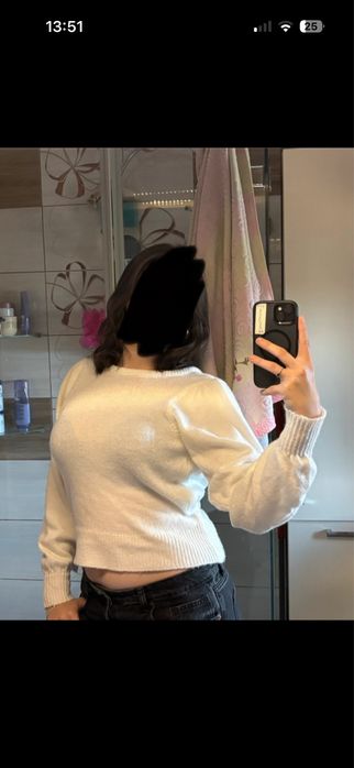 Sweter biały  NA-KD