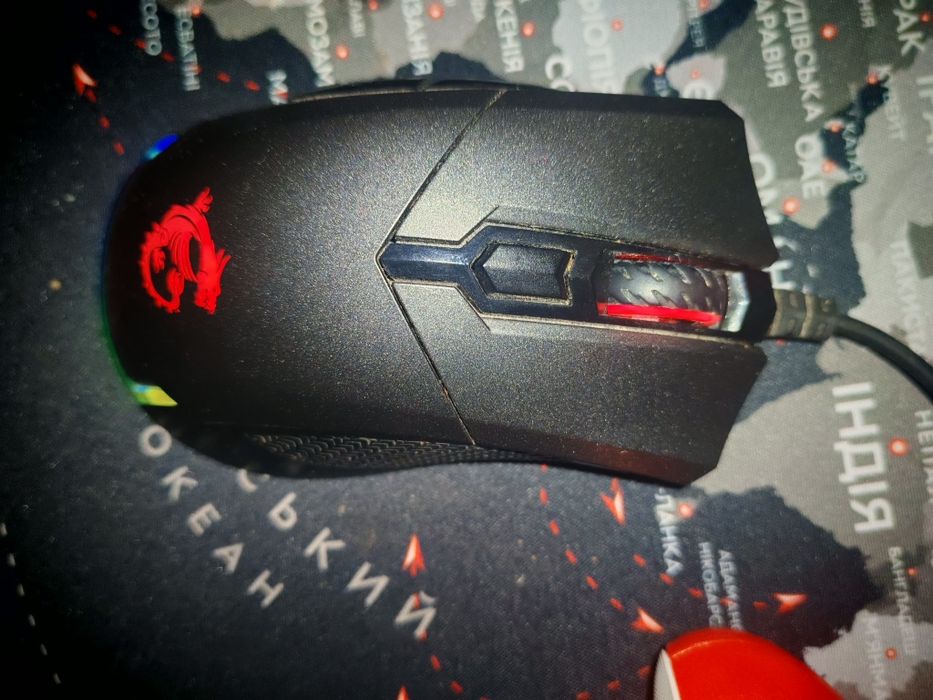 MSI GM50 Black - Ігрова комп'ютерна мишка