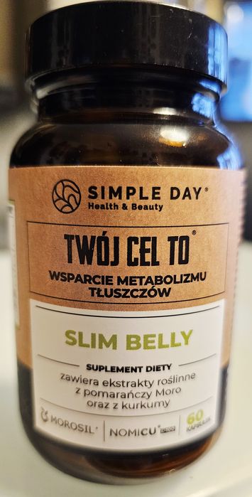 Opakowanie tabletek odchudzajacych Slim Belly - 54 sztuki