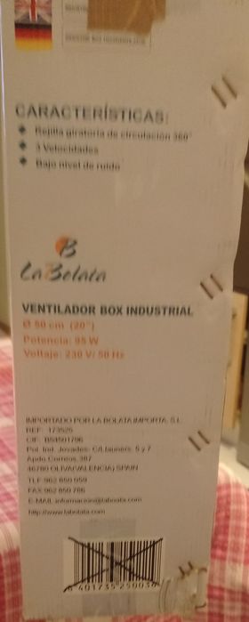 Ventilador Box Industrial