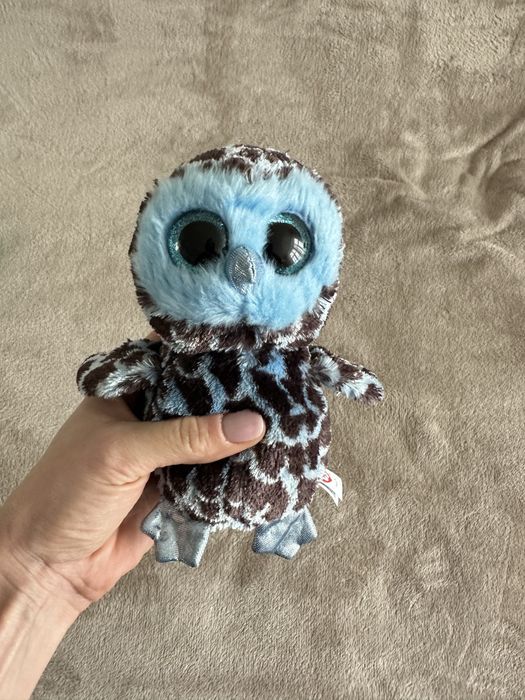 Мяка іграшка глазастик сова