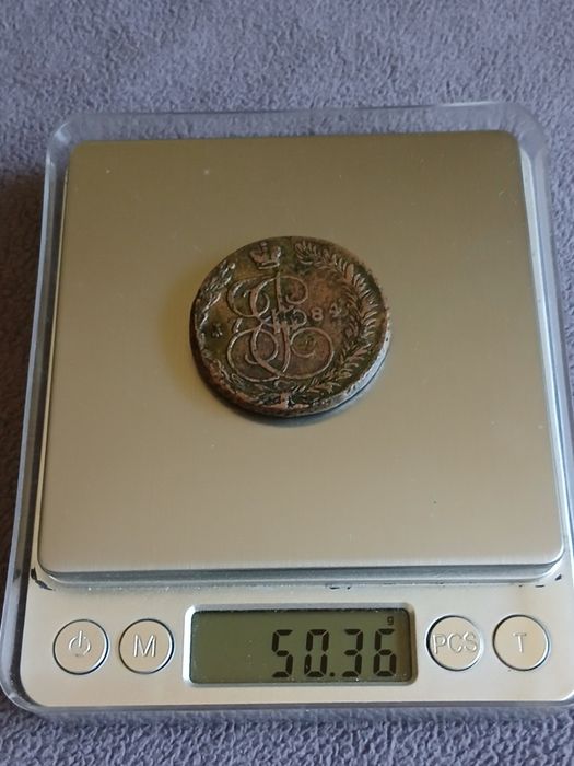Монета " Пятак  1784 год"