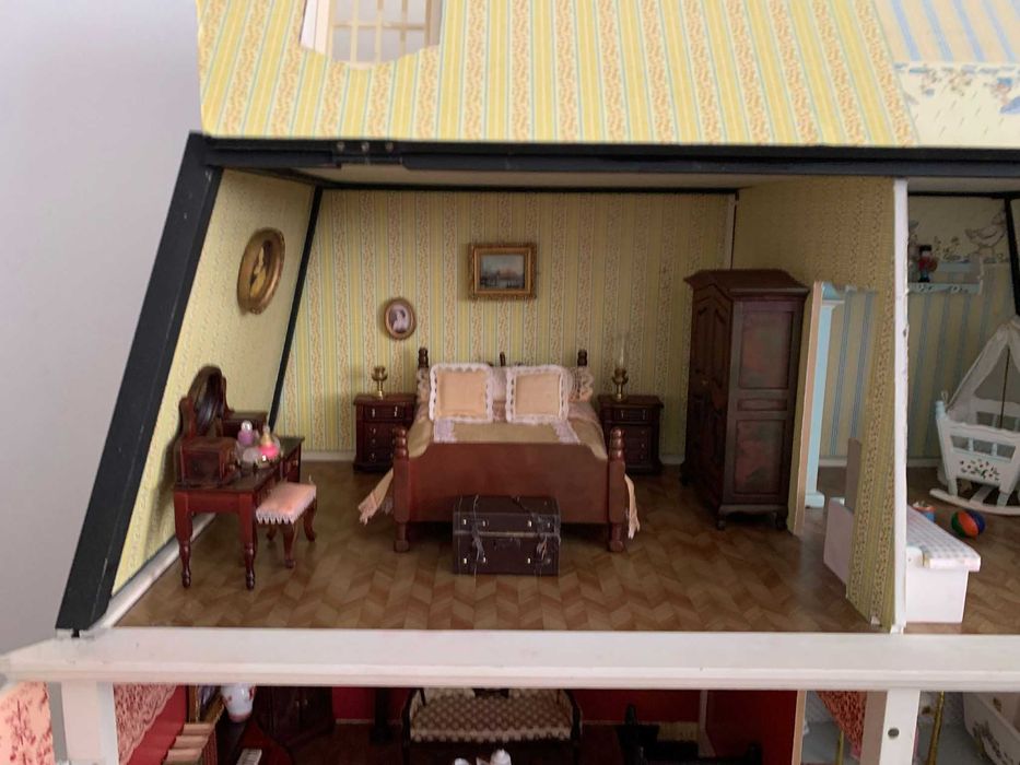 Casa de bonecas vitoriana - coleção correio da manhã