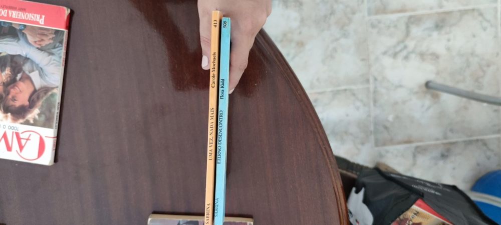Livros coleção sabrina