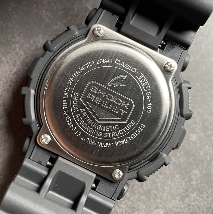 Годинник тактичний Casio G-Shock GA-100-1A1 новий оригінал джи шок