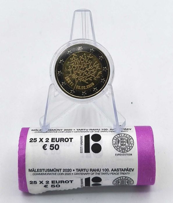 2€ - Moedas Estónia - UNC