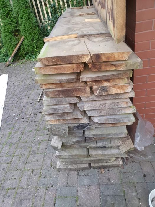 Deski dębowe sezonowane kilkuletnie
