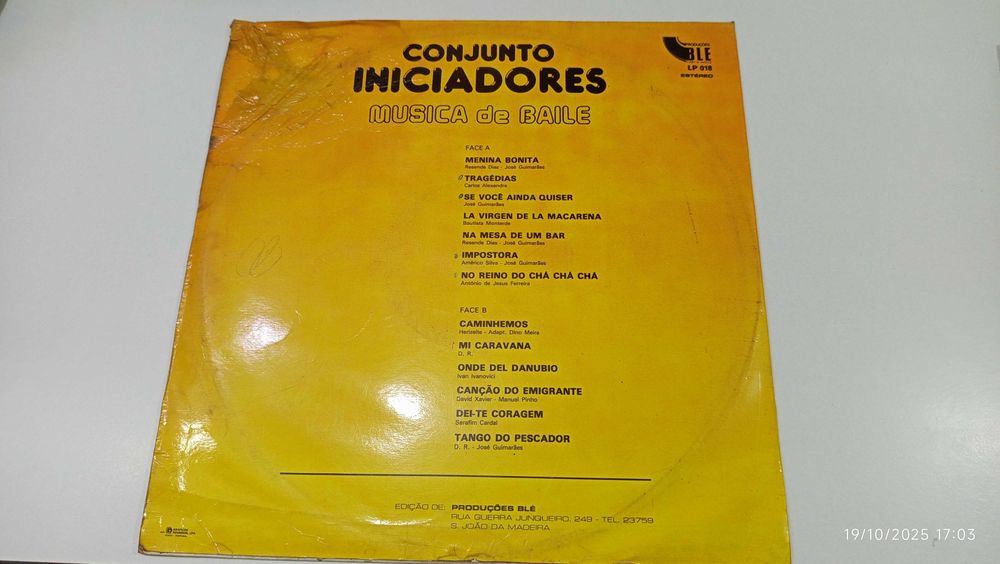 Discos de vinil .Conjunto Iniciadores