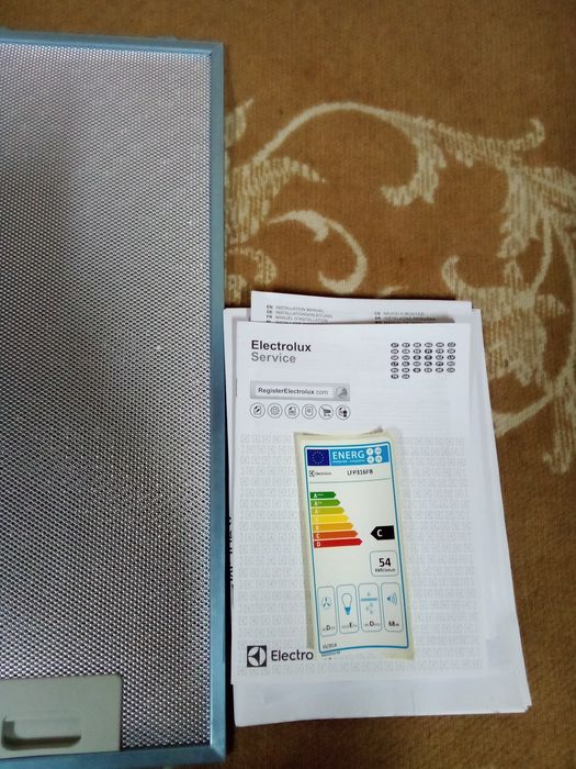 Сітка фільтр для кухонної витяжкі Electrolux