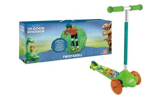 Hulajnoga 3 kołowa Dinosaur TWIST&ROLL NOWA