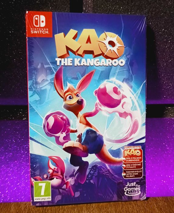 Kangurek Kao Nintendo Switch - legendarna platformówka dla dzieci PL