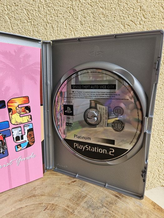 GTA Vice City PS2 - Platinum