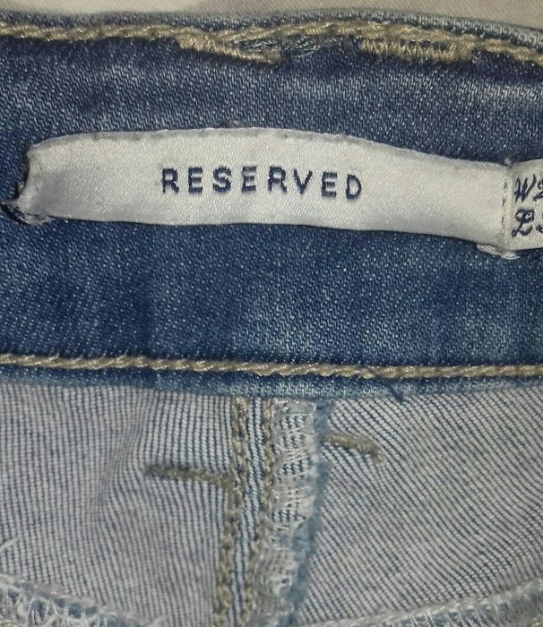 WYSYŁKA 1 zł Jeansy skinny S/M RESERVED