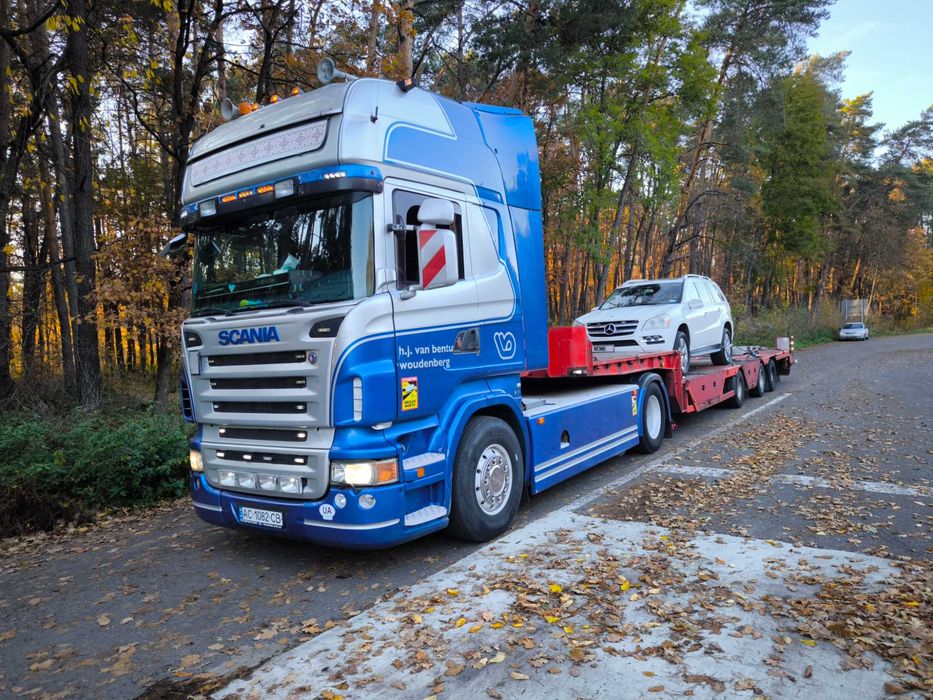 Трал Тернопіль.Послуги тралом, перевезення платформами до 30 т до 12м.