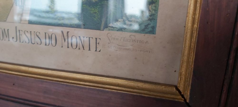 Vista geral do Real Sanctuario do Bom Jesus do Monte Antiguidade