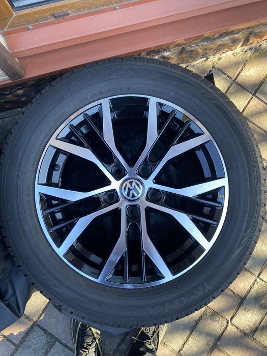 Диски, титани з резиною r16 5:112 jetta 7 golf 7