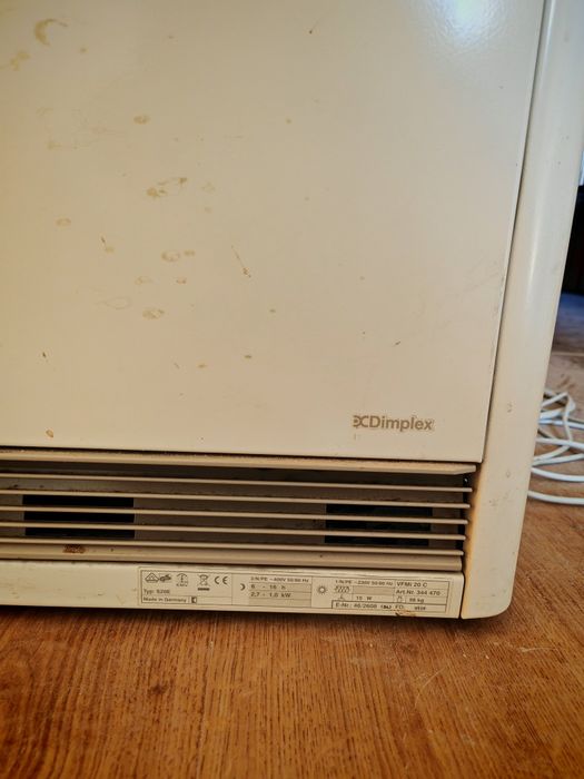 Piec akumulacyjny Dimplex VFMi 20C (2kW) i 30C (3kW) – Komplet, Sprawne