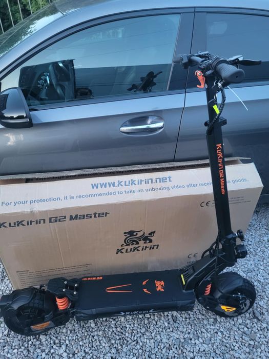 NOWA hulajnoga elektryczna KuKirin G2 MASTER  60km/h