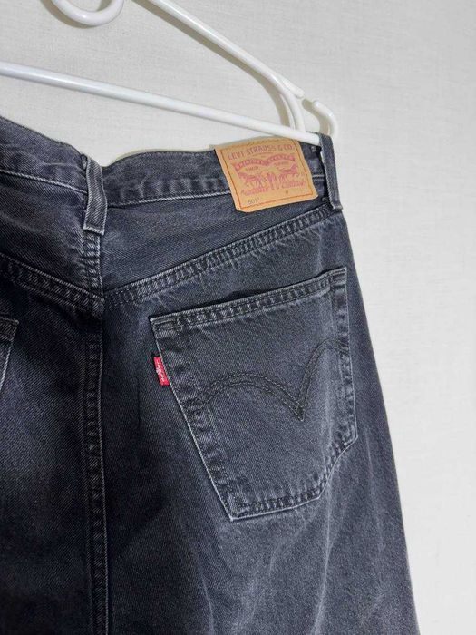 Dżinsy Jeansy Levi’s Black Drill Drip Sk8 Y2k