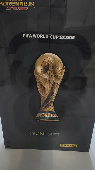 FIFA WORLD CUP 2026 ADRENALYN XL Omni Set - Exclusiva nº 929/2026 intacta vinda da Panini