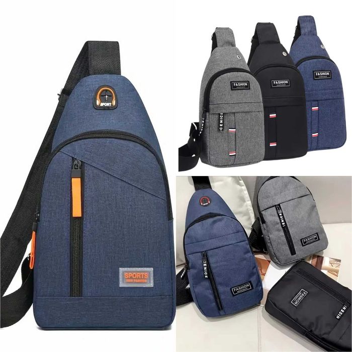 Bolsas de trespasse, ombro ou peito. Modelos e cores diversas. Novas.