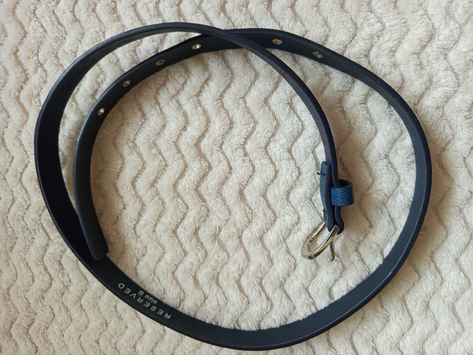 Pasek Reserved S Niebieski