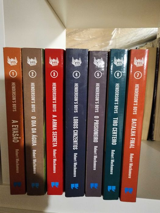 Coleção Henderson's Boys (1-7) Robert Muchamore