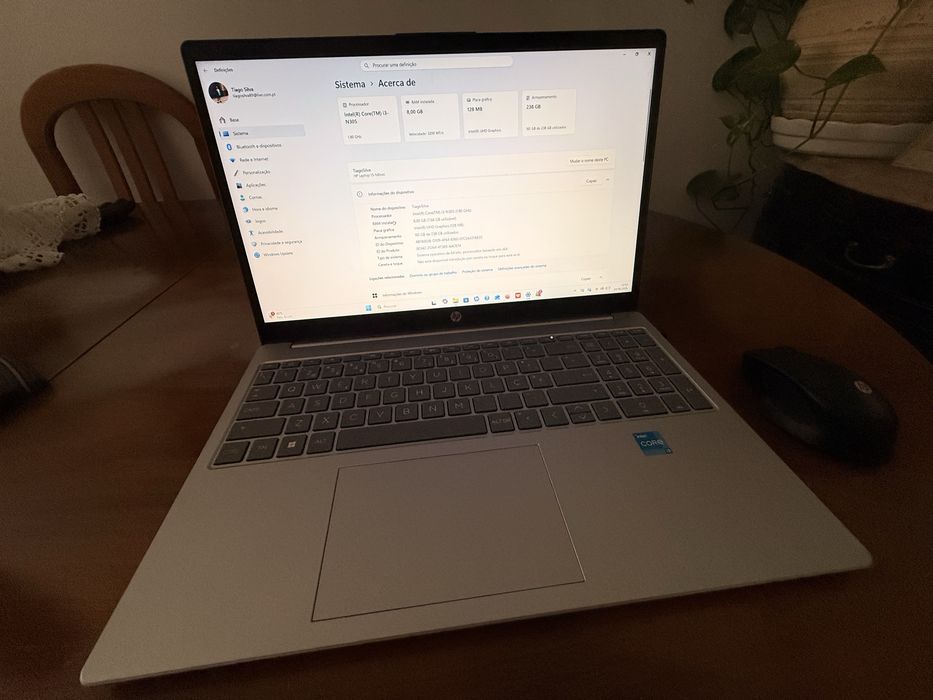 Pc portatil Hp i3 256gb ssd 8gb ram