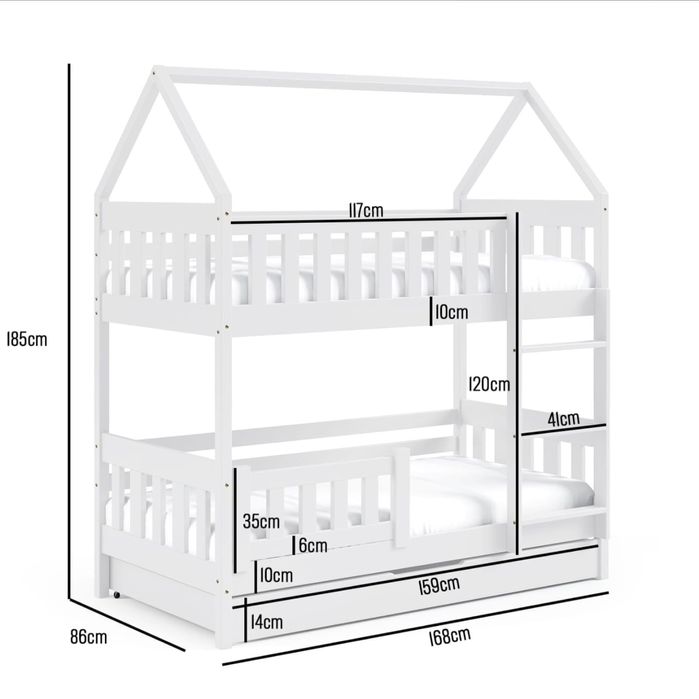 Łóżko piętrowe dla dzieci