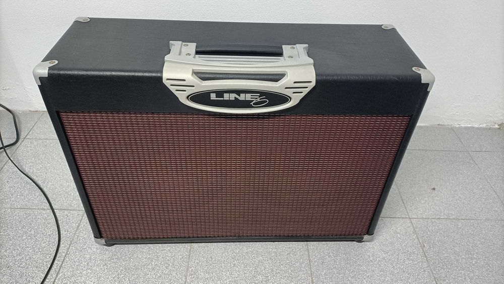 Marshall JMD:1 50W + Coluna Line 6 2x12 Celestion – Excelente estado