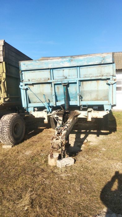 Причеп ПТС-9, тракторний, на 9 т, самосвальний, під трактор Т-150,